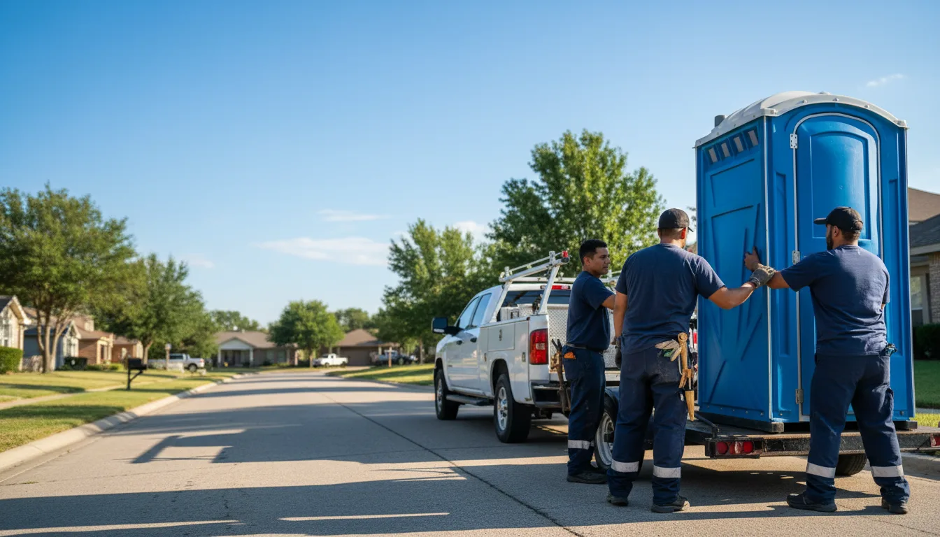 Portable Toilet Rental in Cropsey, IL near me